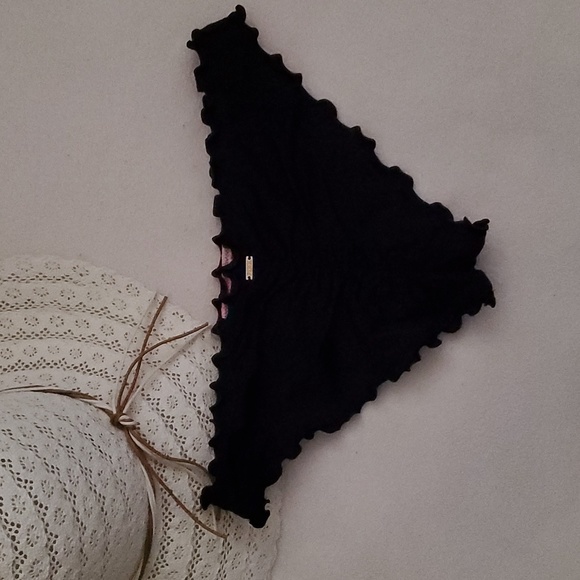 PINK VICTORIA'S SECRET Swimwear Bikini Top Ruffle Hem Bottom Swimsuit Set - Picture 8 of 12